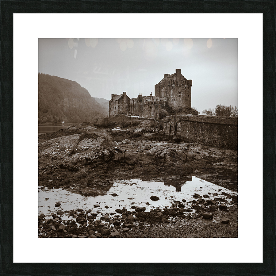 Eilean Donan Solitude Picture Frame print