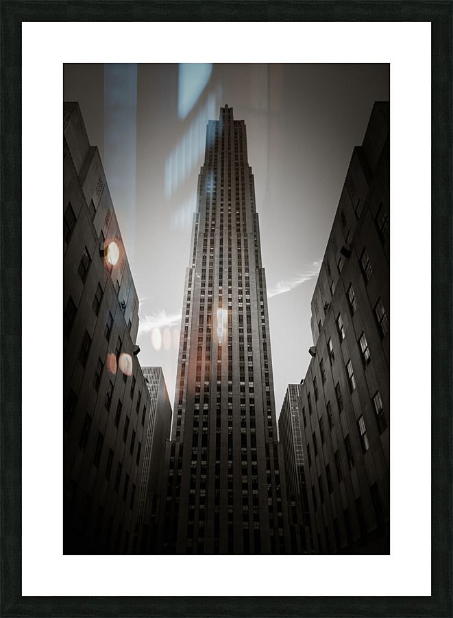 Rockerfella Centre Picture Frame print