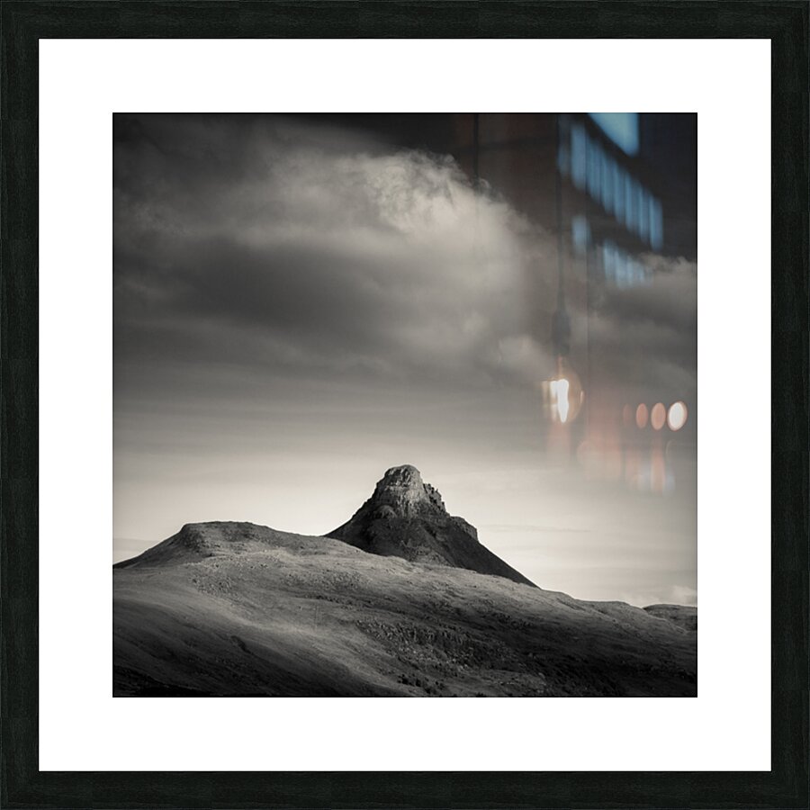 Clouds Over Stac Pollaidh Picture Frame print
