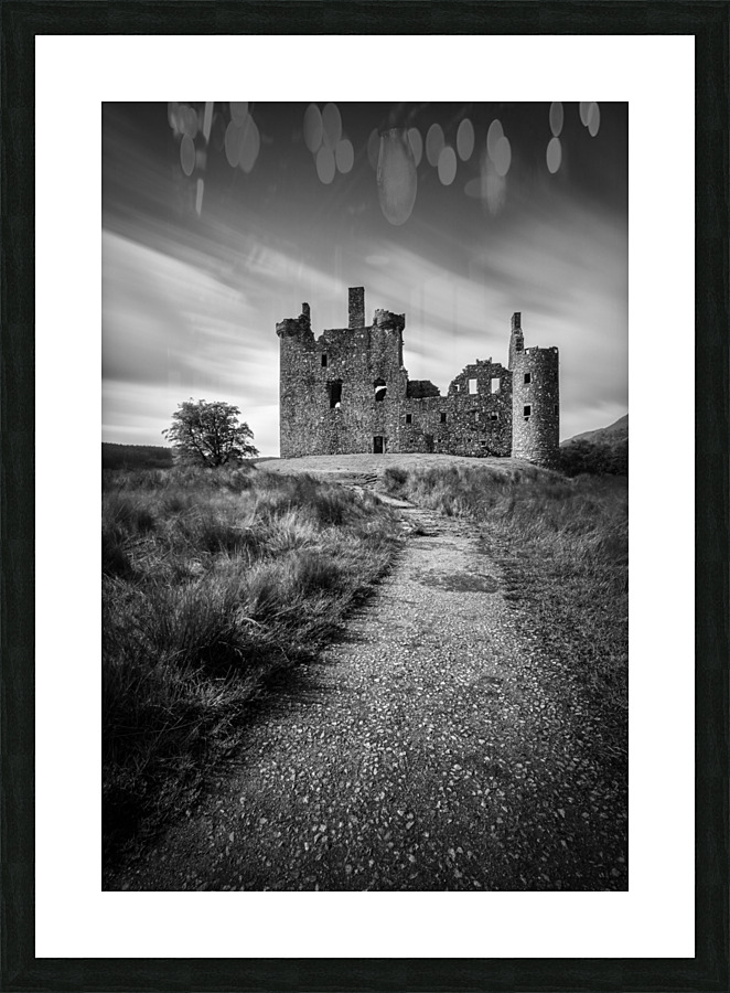 Path to Kilchurn Castle Impression et Cadre photo