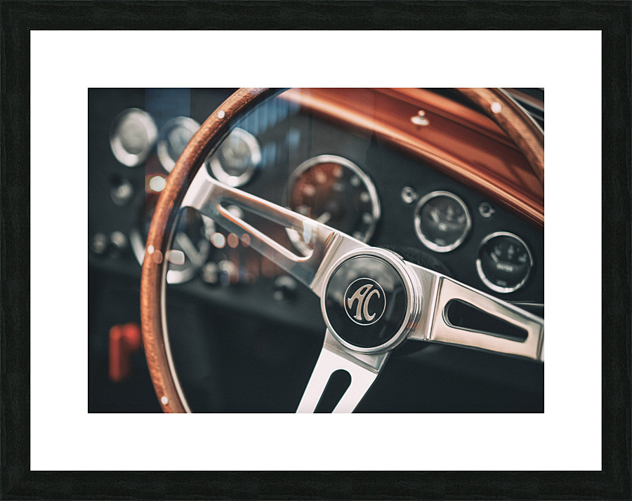 AC Cobra Steering Wheel Impression et Cadre photo