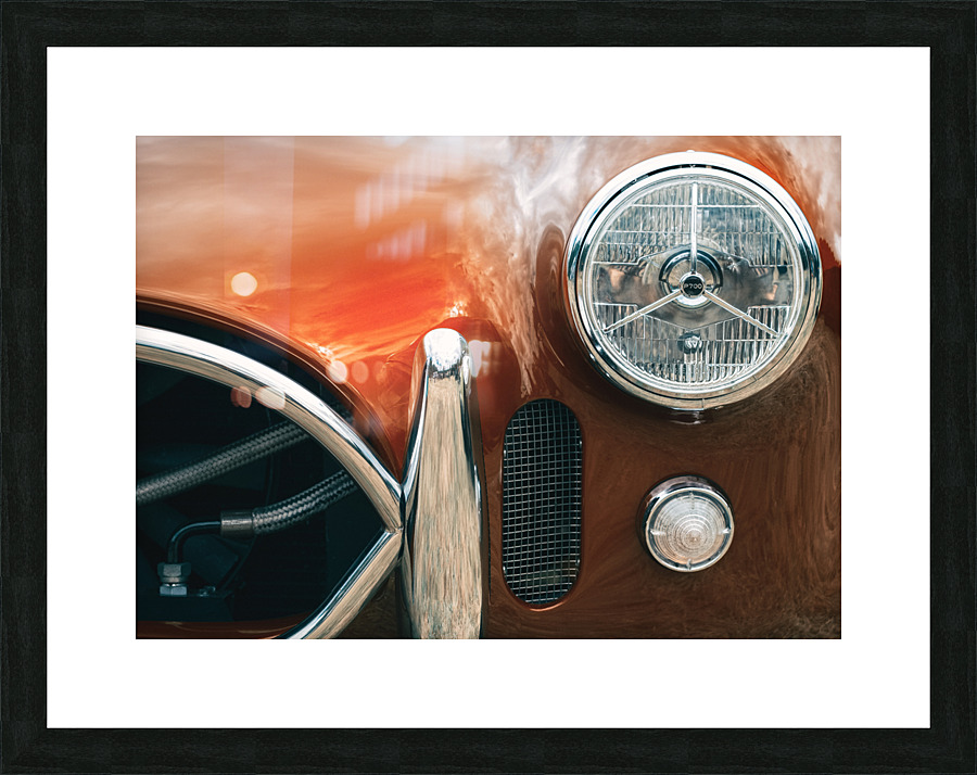 AC Cobra Front Picture Frame print