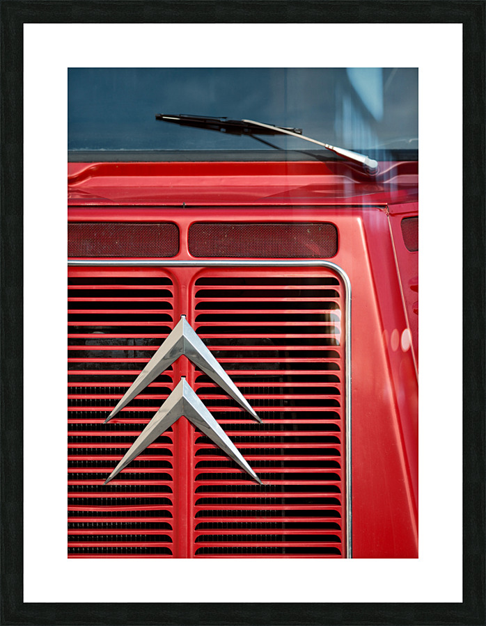 Citroen H Van Grill Impression et Cadre photo