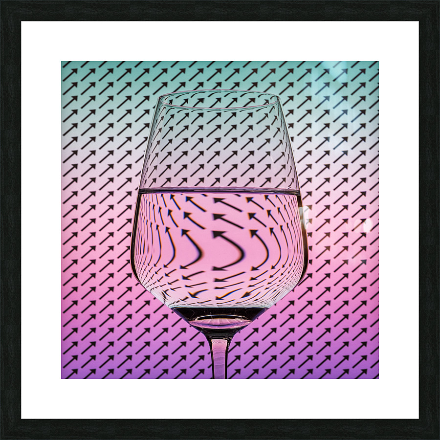 Arrows Glass Picture Frame print