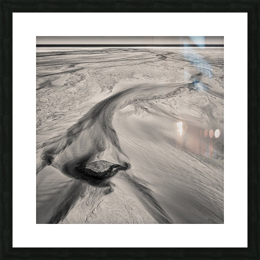 Garry Beach Textures Impression et Cadre photo