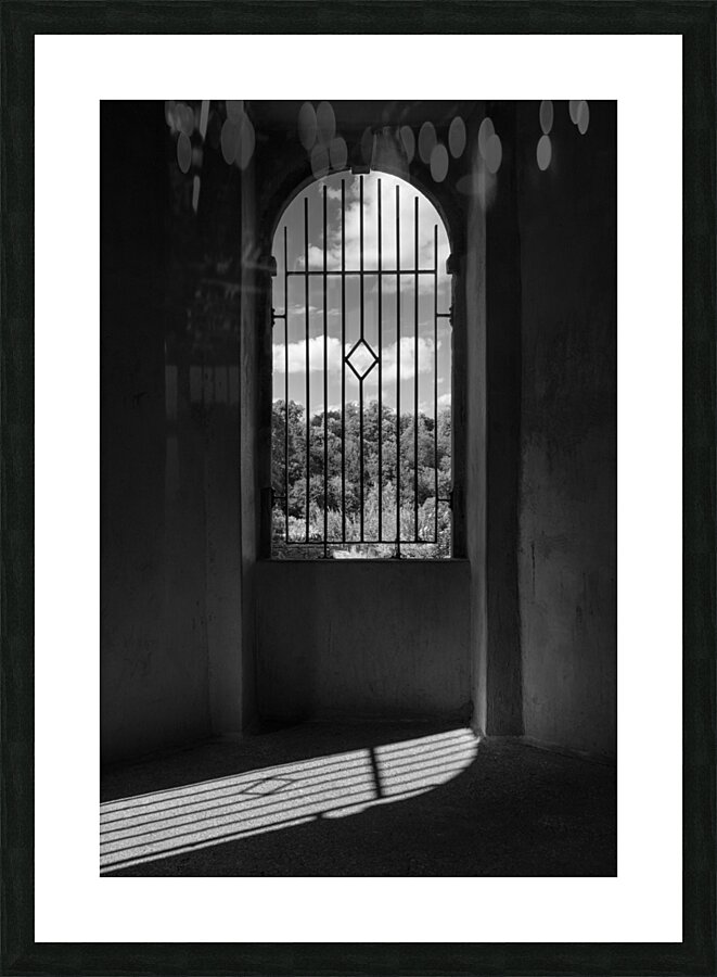 St Marys Arch Window Picture Frame print