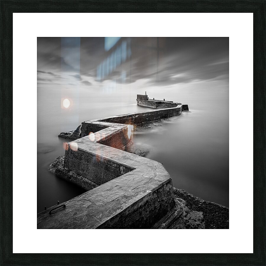 St Monans Breakwater Impression et Cadre photo