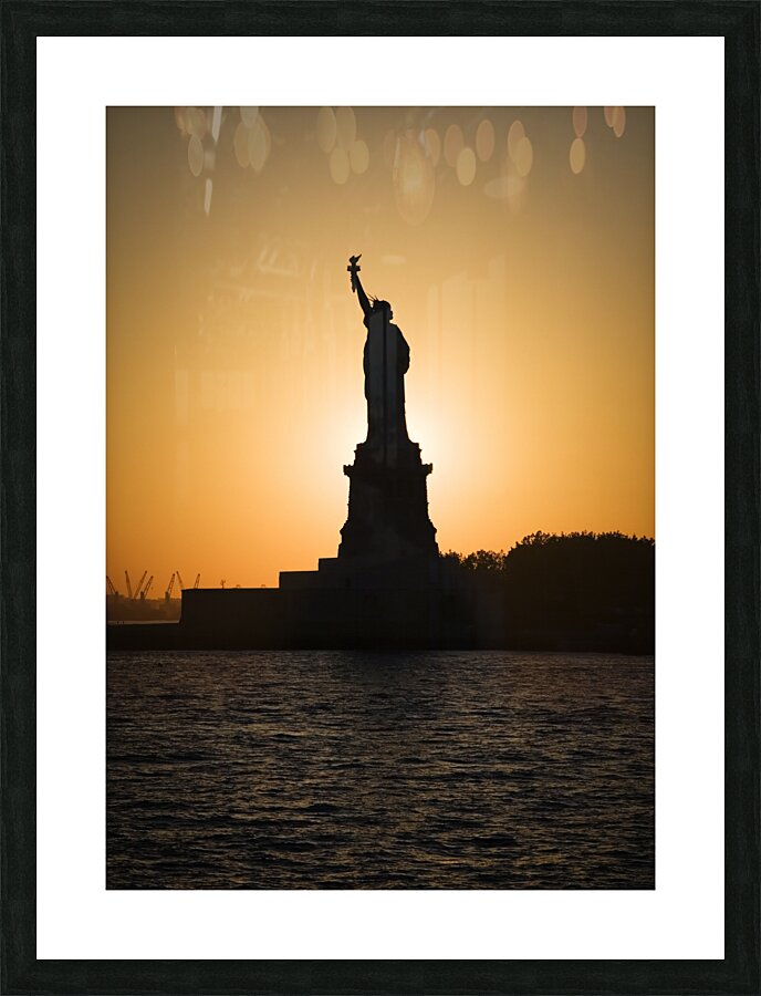 Liberty Sunset Picture Frame print