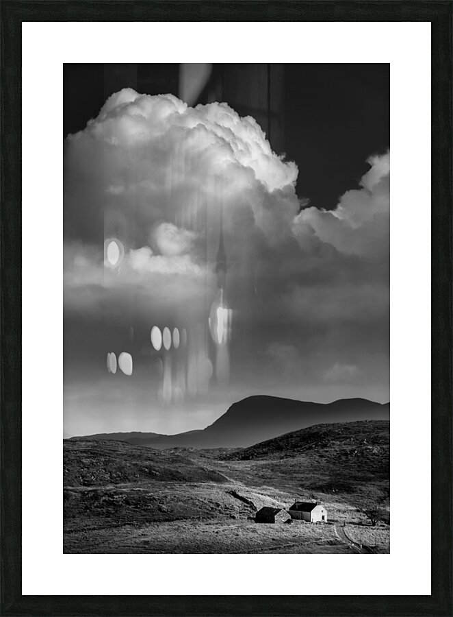 Clouds over Clashnessie Picture Frame print