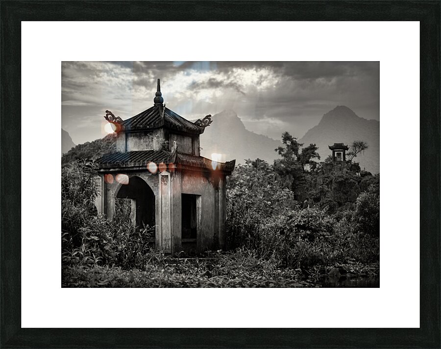 Vietnamese Shrine Picture Frame print