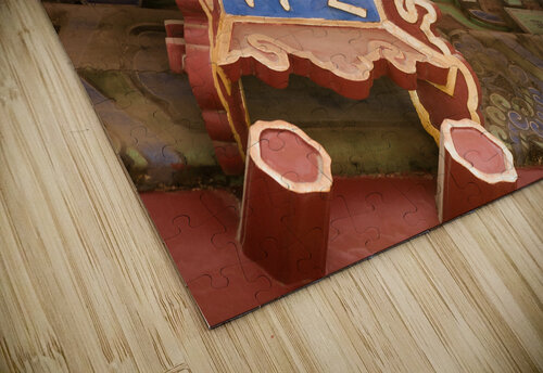 Chinese Ancient Palace Plaque Dave Bowman puzzle