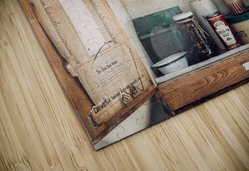 Vintage Kitchen Cupboard Dave Bowman puzzle