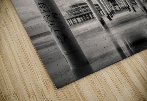 Beneath Scheveningen Pier Dave Bowman puzzle