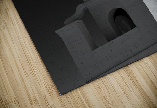 Old Adobe Mission Bell Tower Dave Bowman puzzle