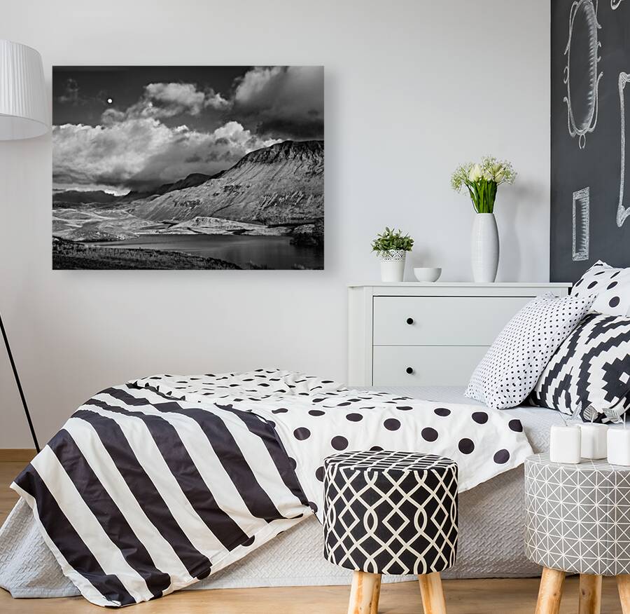 Moonrise over Llynnau Cregennen Reproduction