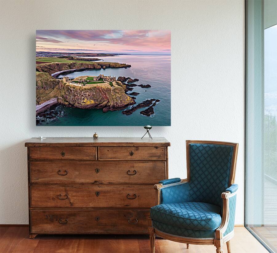 Dunnottar Castle Sunset Reproduction
