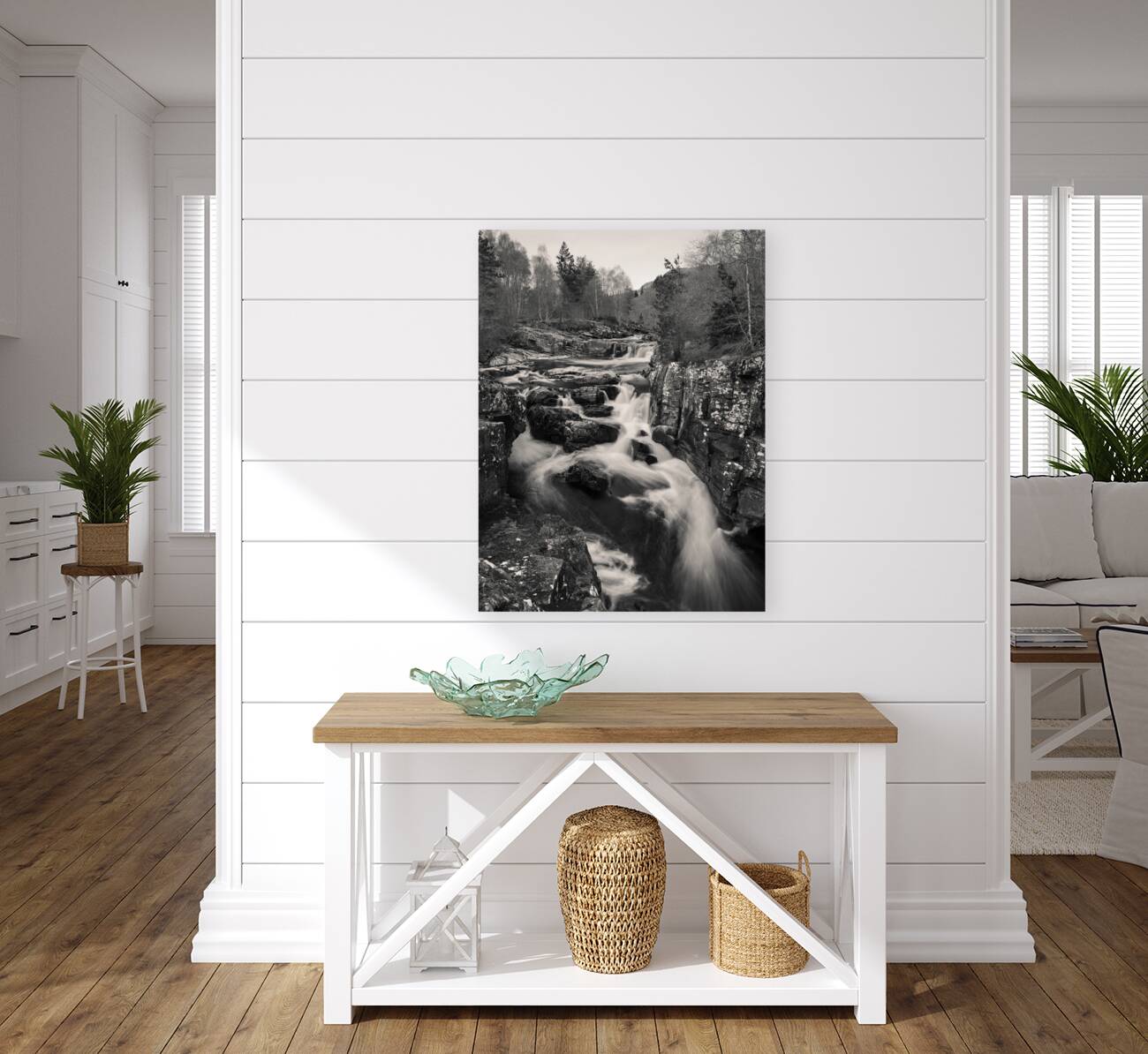 Black Water Falls Reproduction