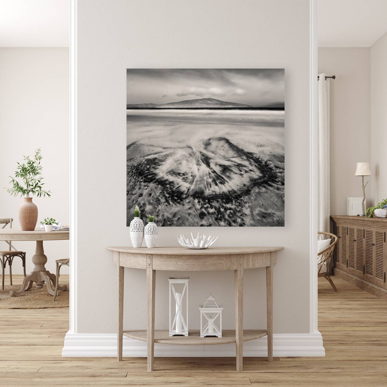 Luskentyre Beach Patterns Reproduction