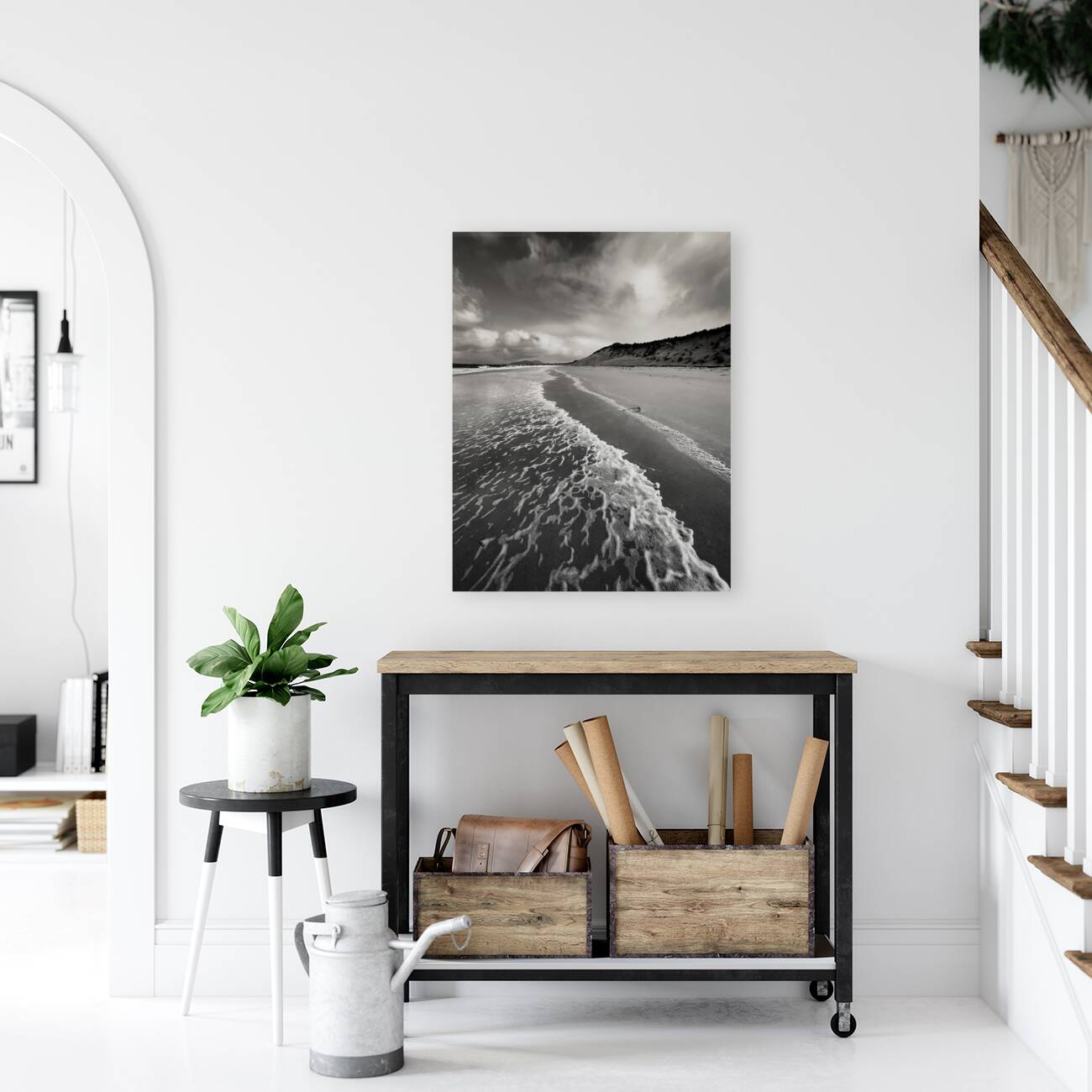 Berneray West Beach Shoreline Reproduction