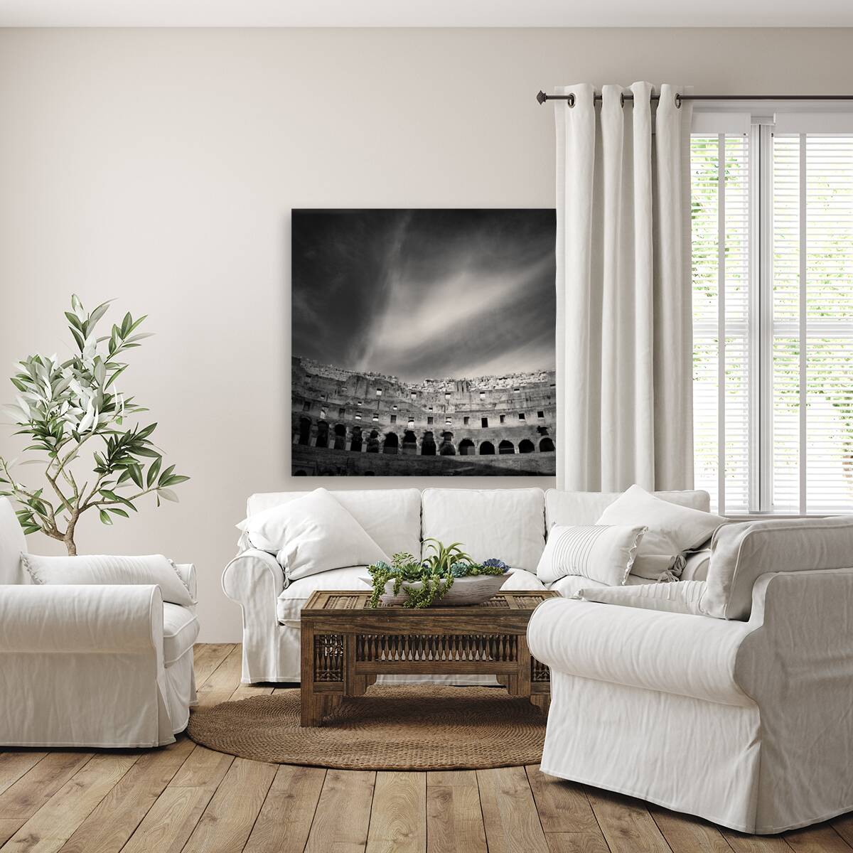 Inside the Roman Colosseum Reproduction