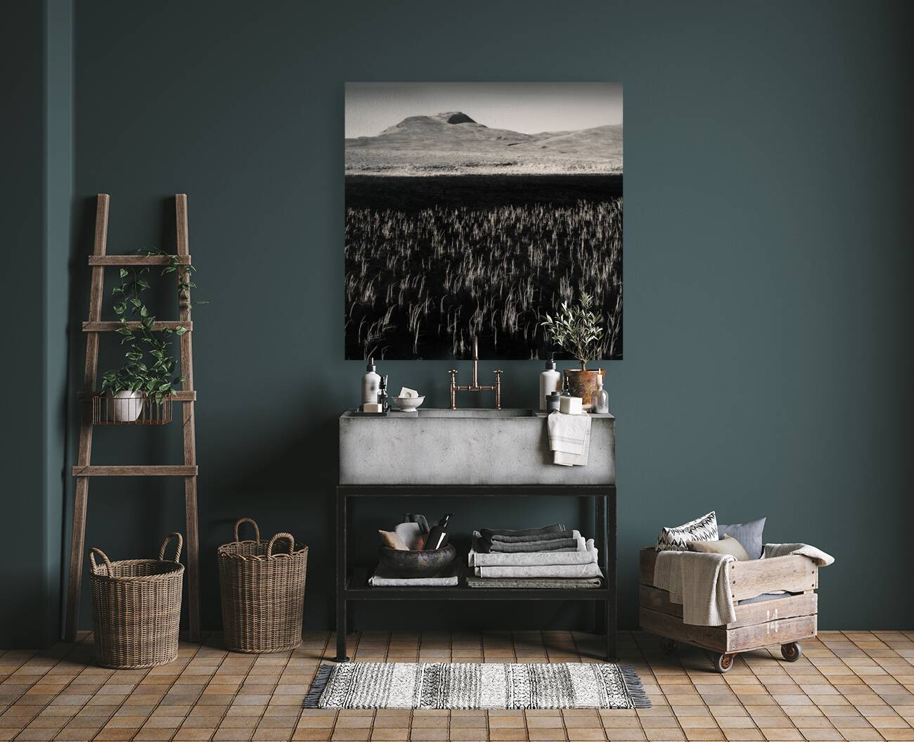 Loch Awe Reeds Reproduction