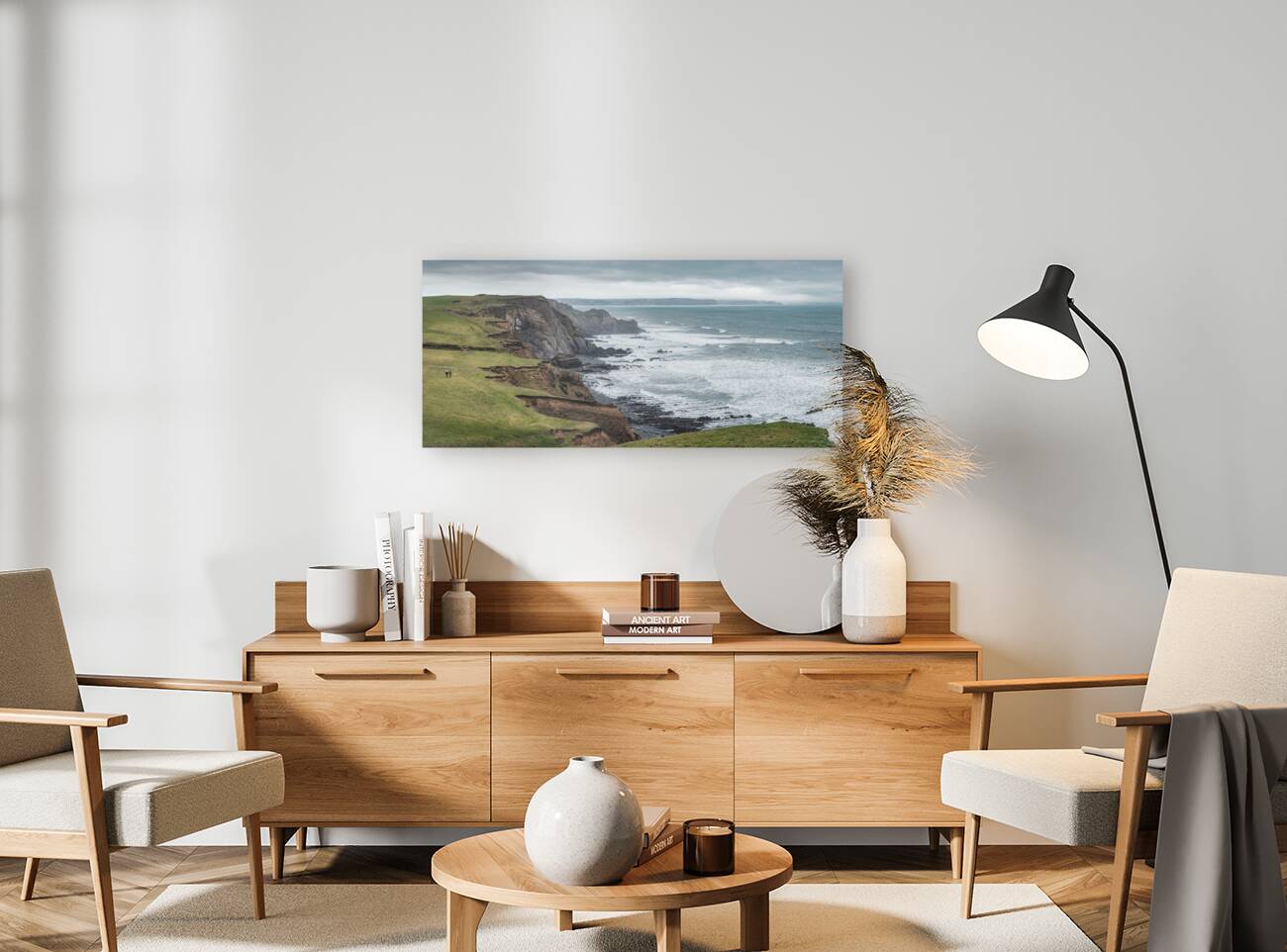 A Walk Along Sandymouth Cliffs Reproduction