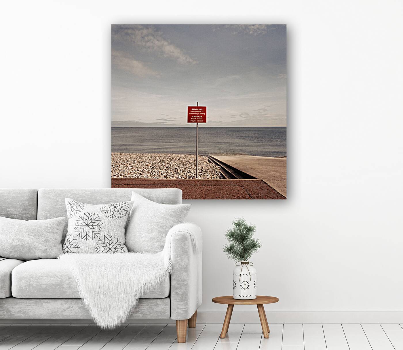 Llandudno Beach Access Sign Reproduction