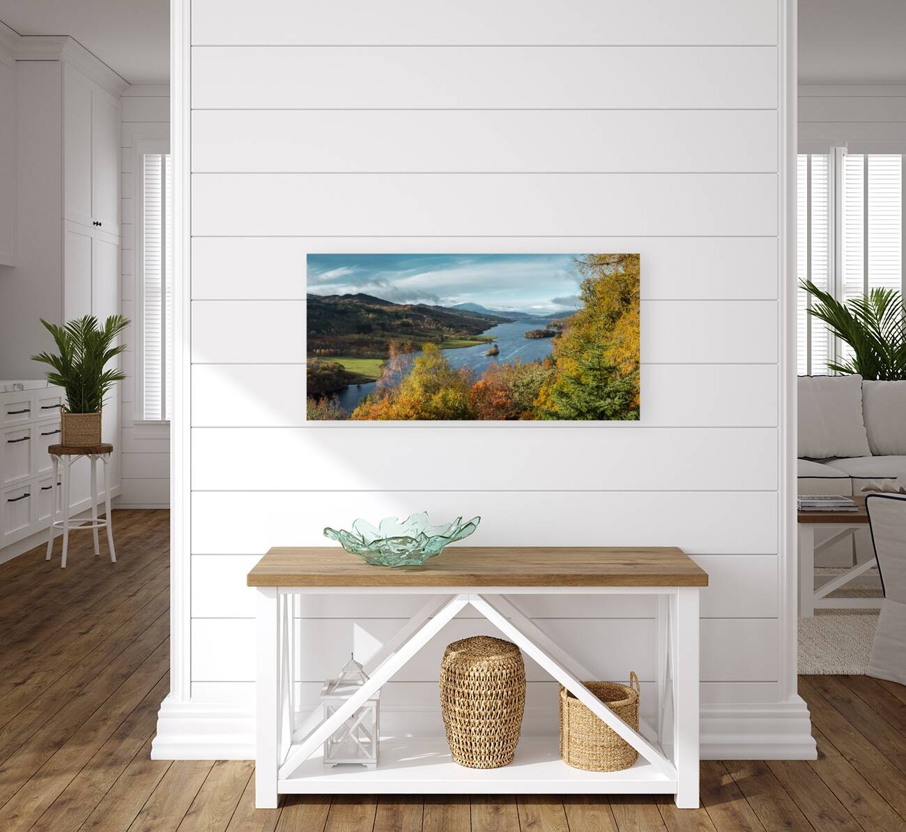 Loch Tummel at Autumn Reproduction