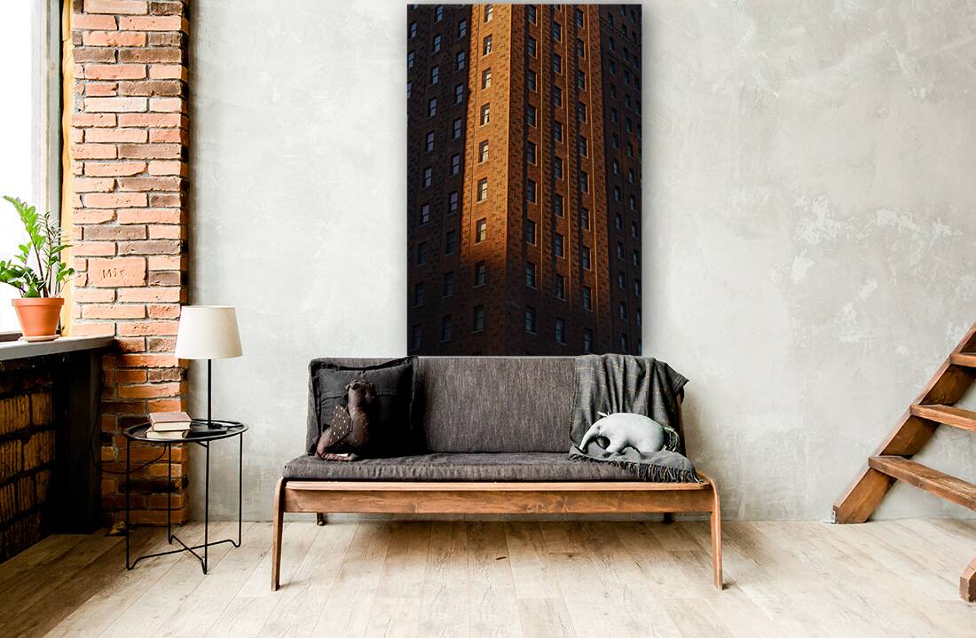 Last Light on the Allerton Hotel Reproduction