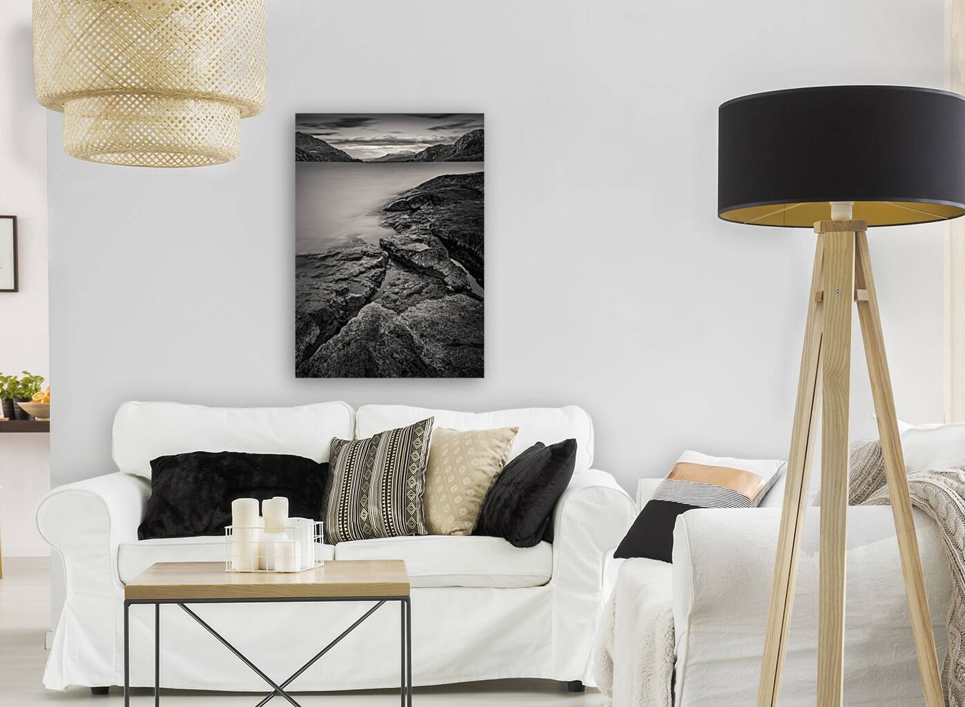 On the Banks of Loch Maree Reproduction