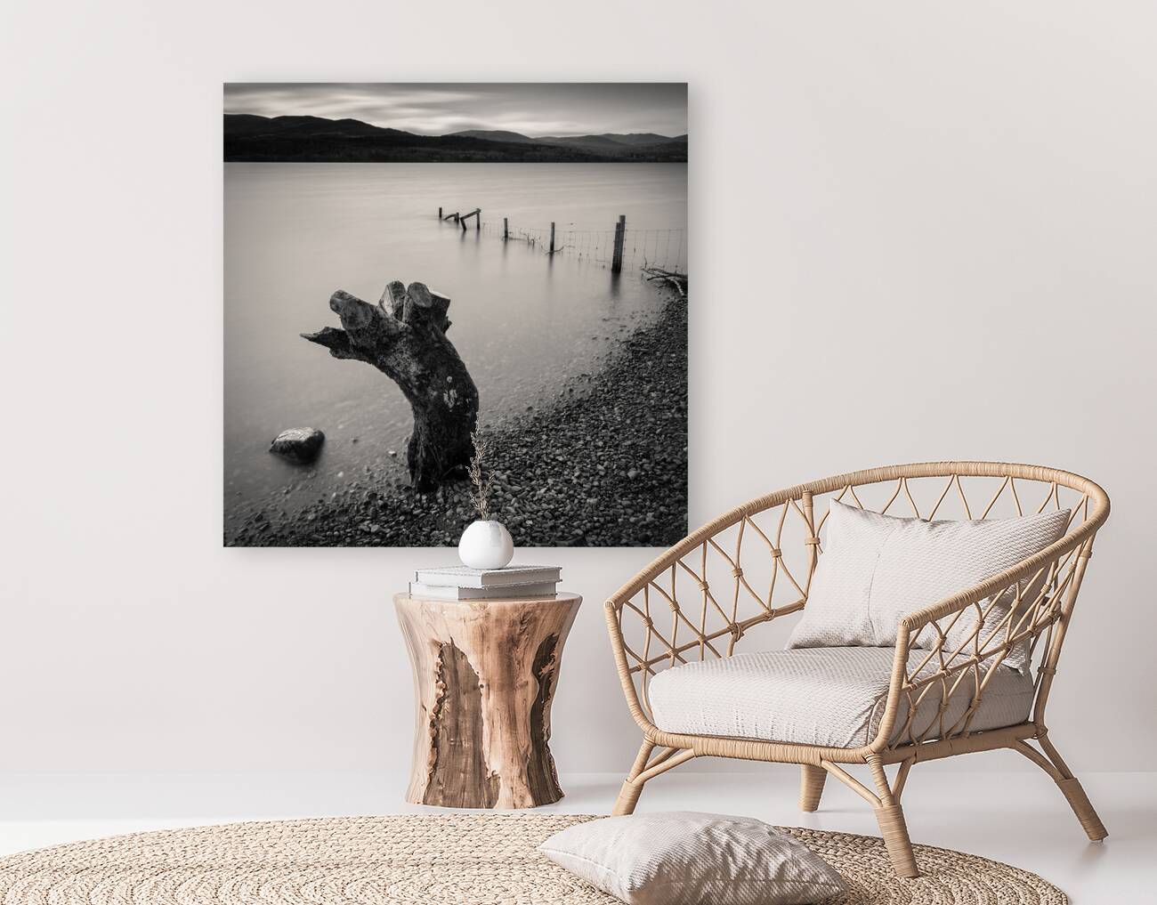 Limbless on Loch Rannoch Reproduction