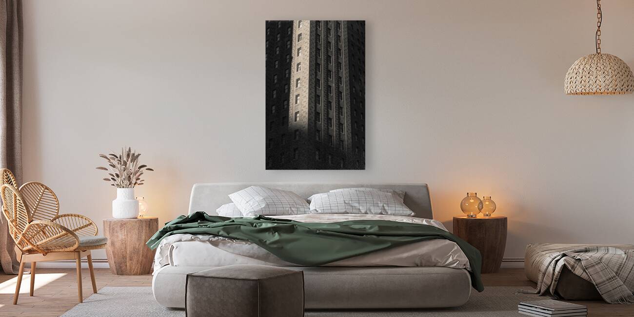 Sunlight on the Allerton Hotel Reproduction