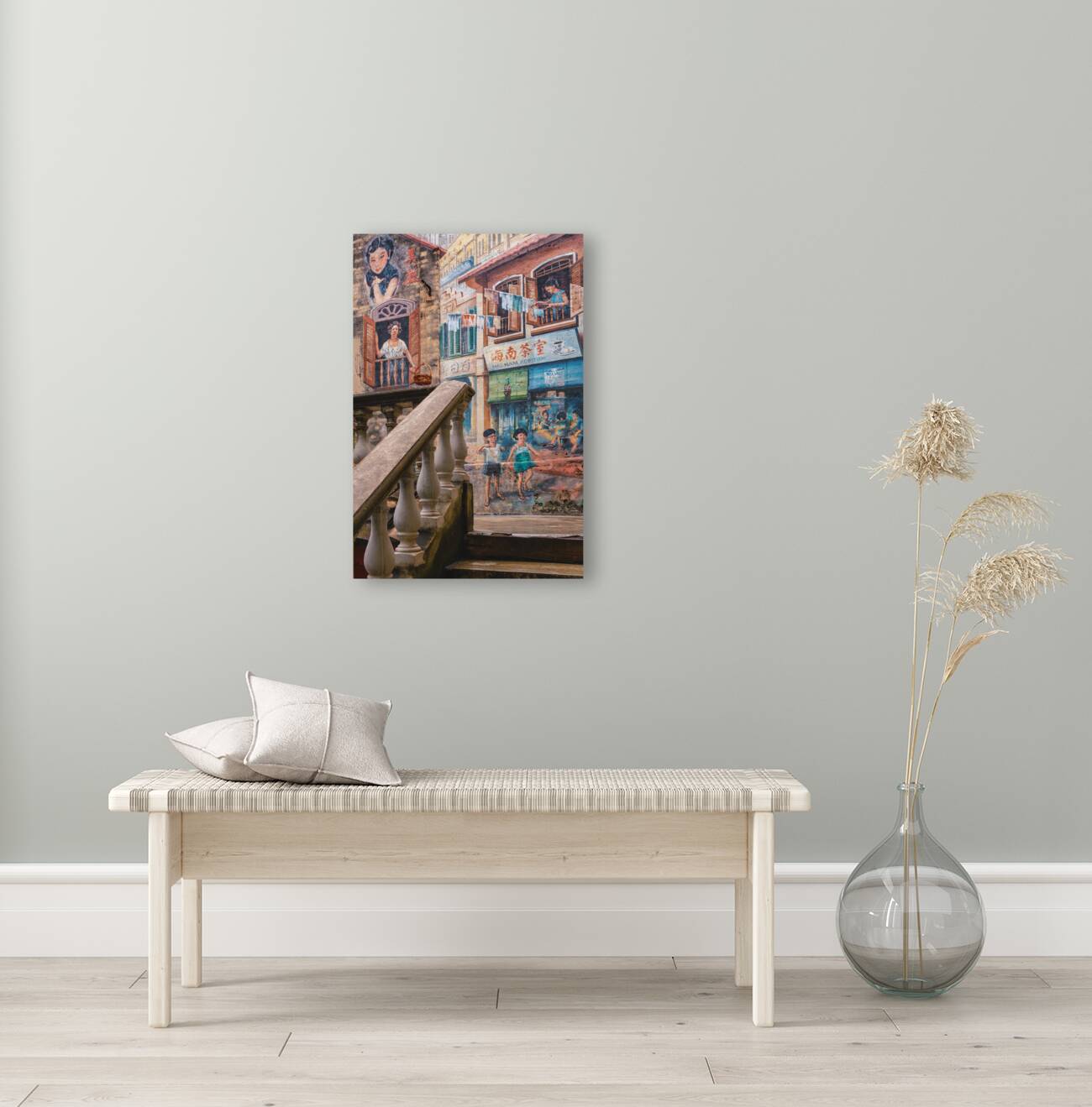 Kwai Chai Hong Mural Reproduction