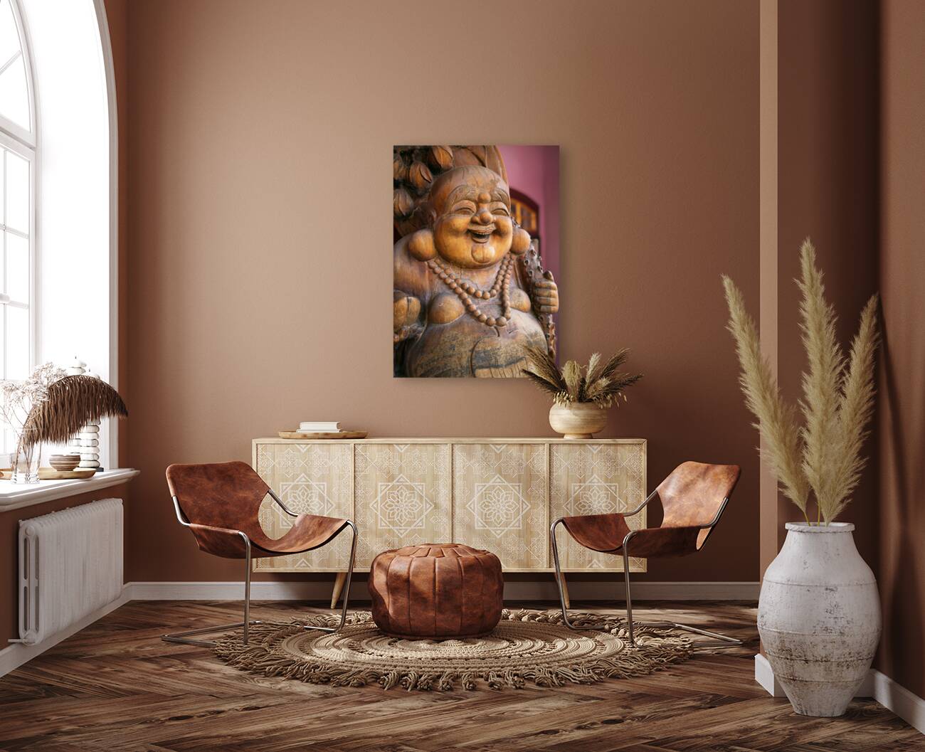 Wooden Buddha Reproduction