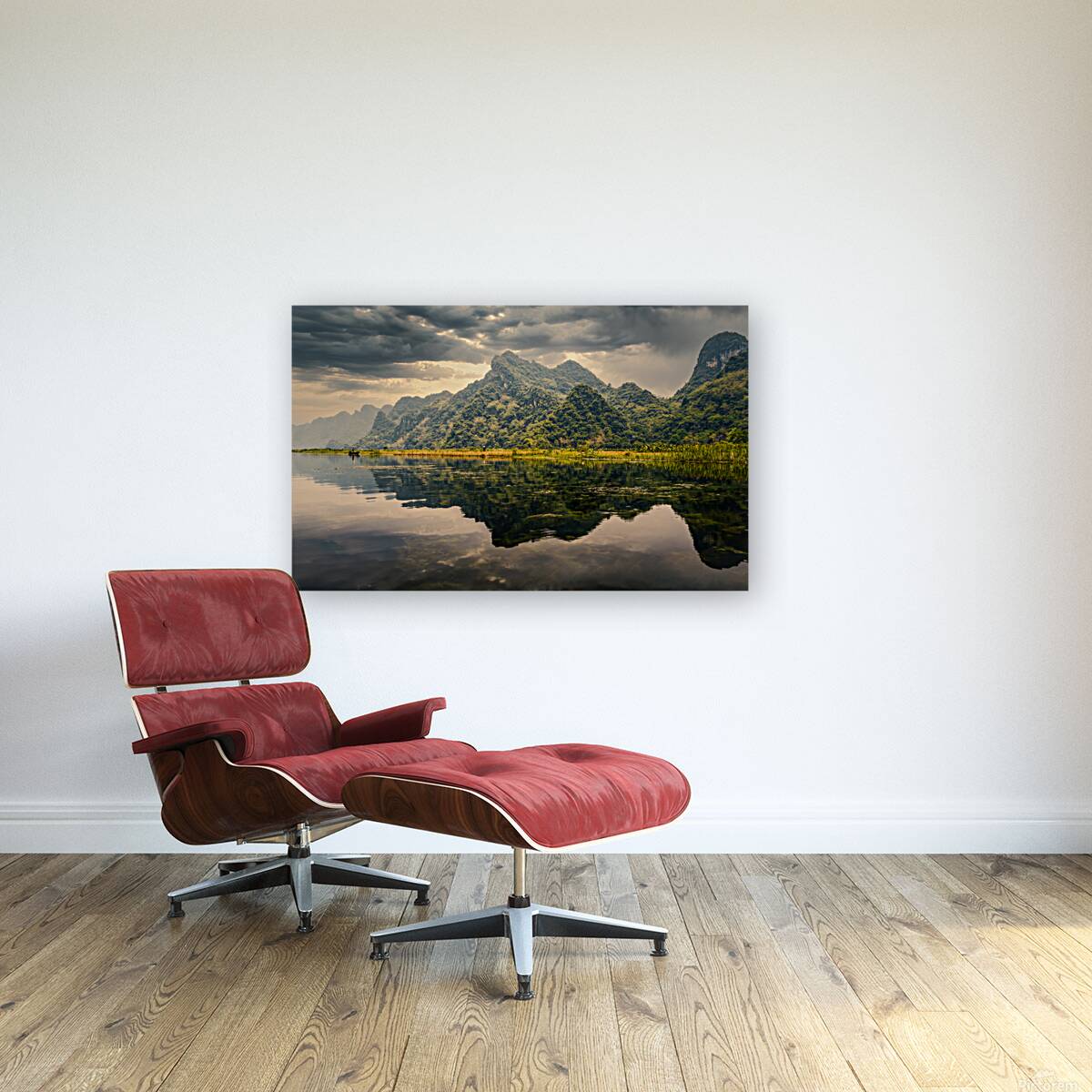 Along the Yen River Reproduction