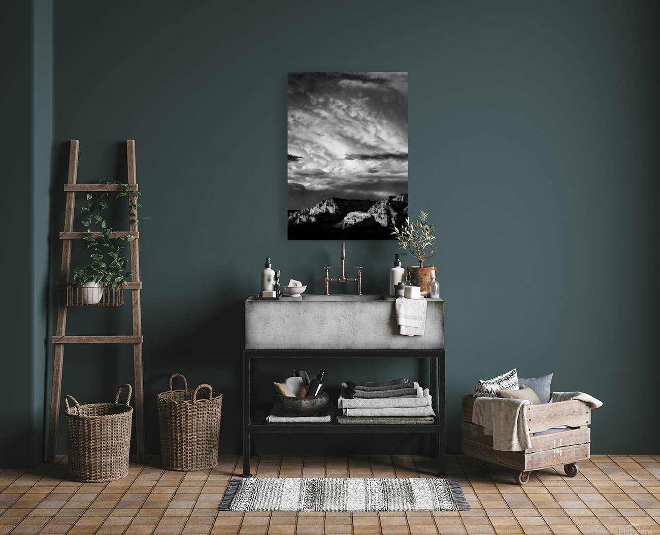 Storm over Sedona Reproduction