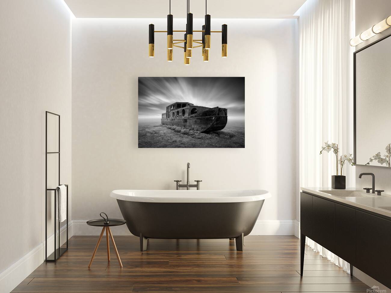 Blakeney Boat Wreck Reproduction