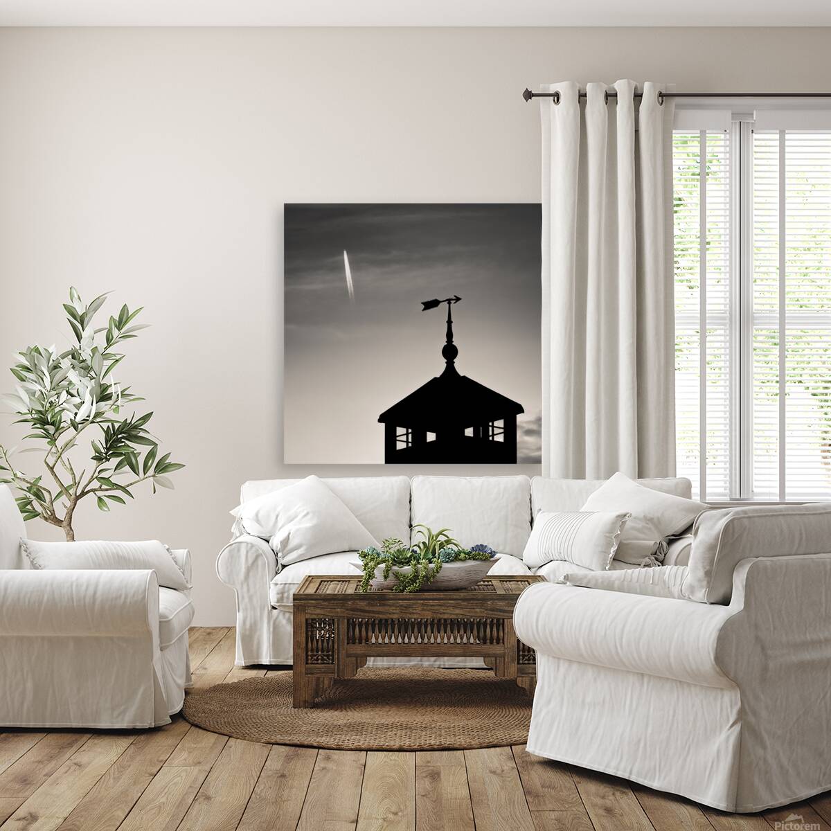 Weather Vane and Plane Reproduction