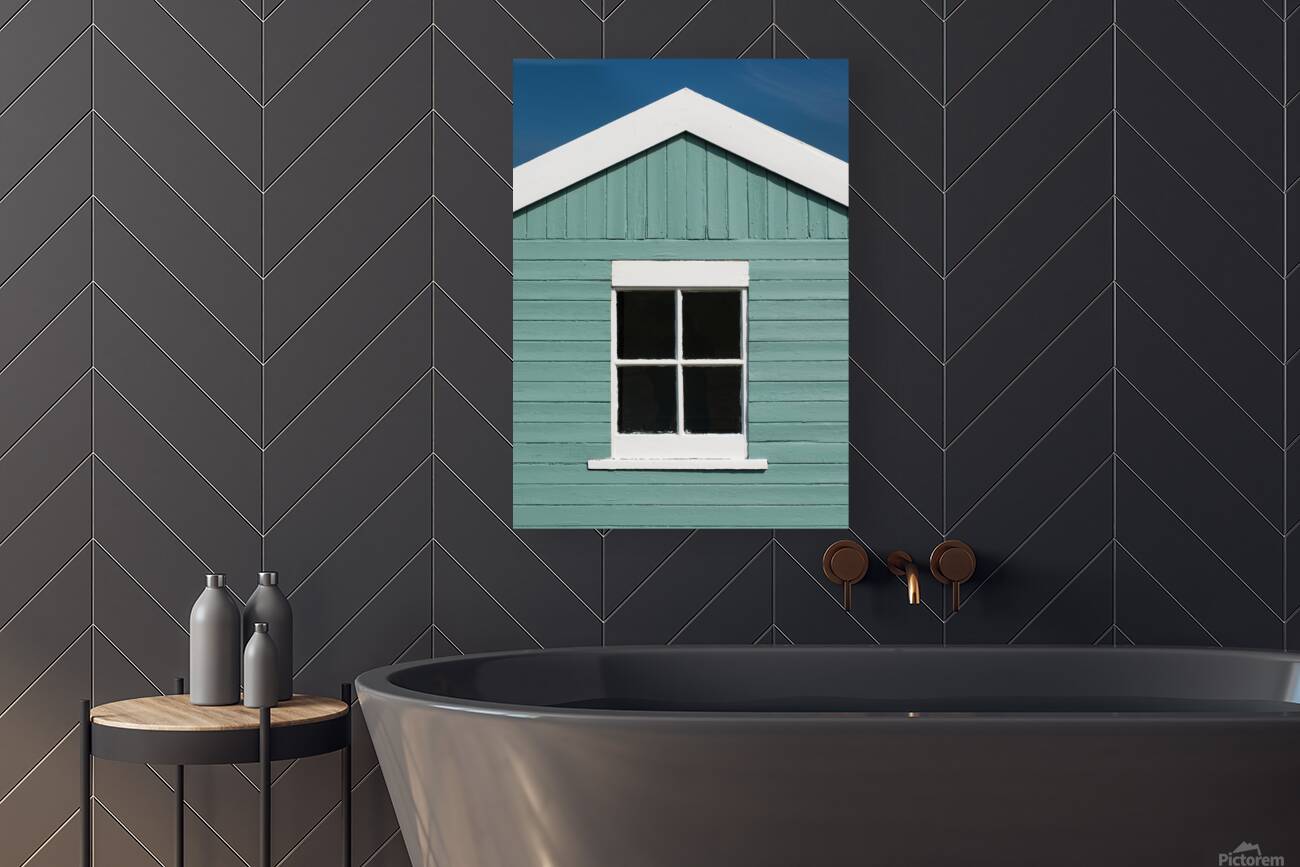 Beach Hut Window Reproduction