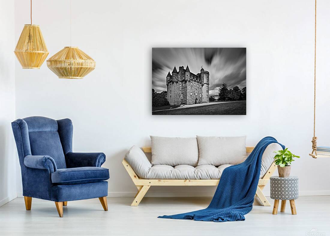 Clouds Over Castle Fraser Reproduction