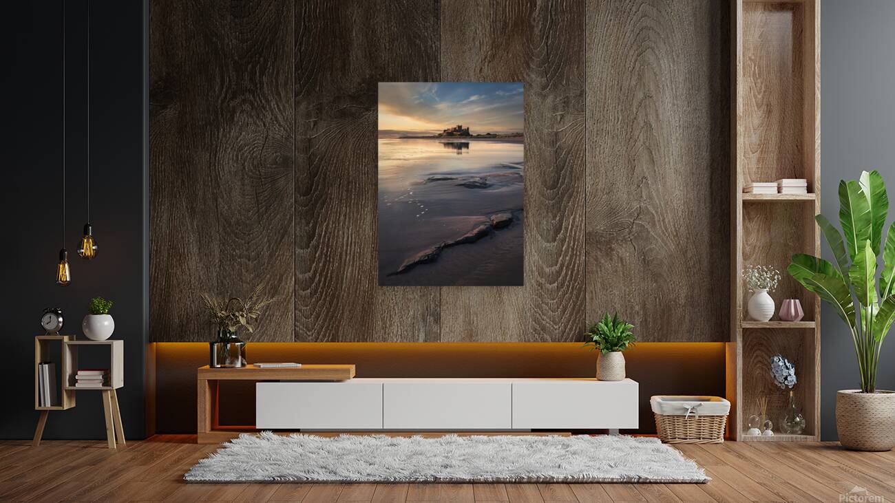 Bamburgh Castle at Dawn Reproduction