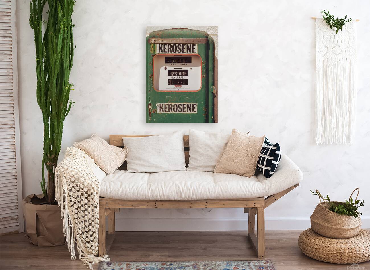 Vintage Kerosene Pump Reproduction