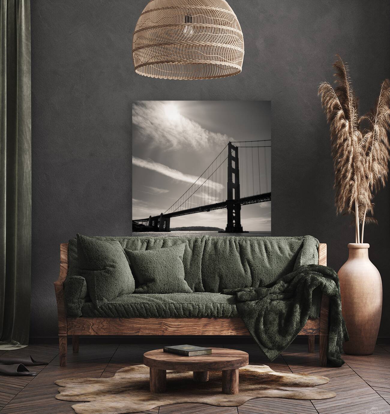 Golden Gate Silhouette Reproduction