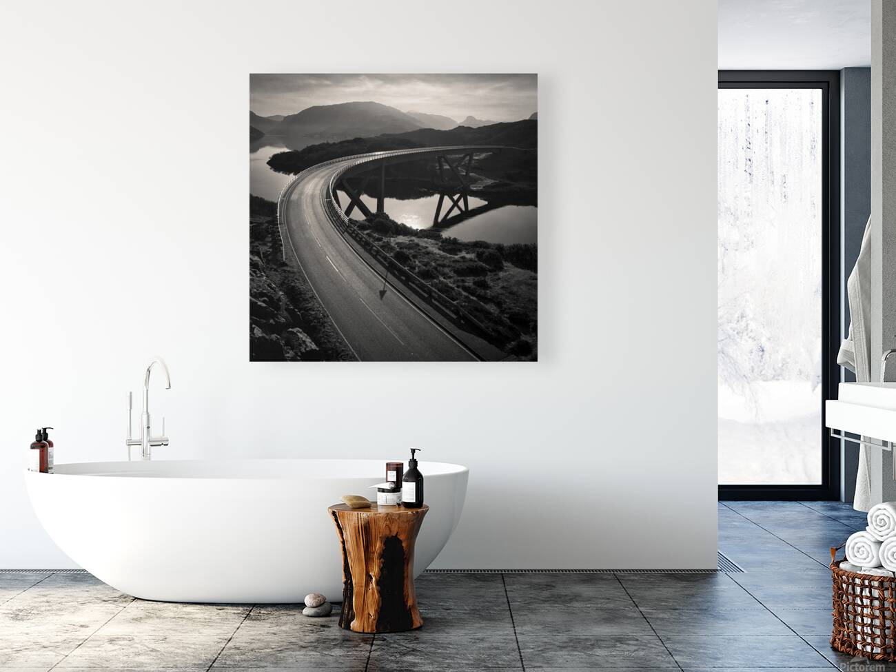 Kylesku Bridge Arc Reproduction