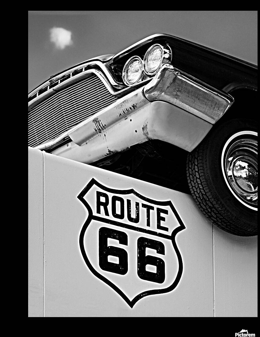 Vintage Route 66 Reproduction