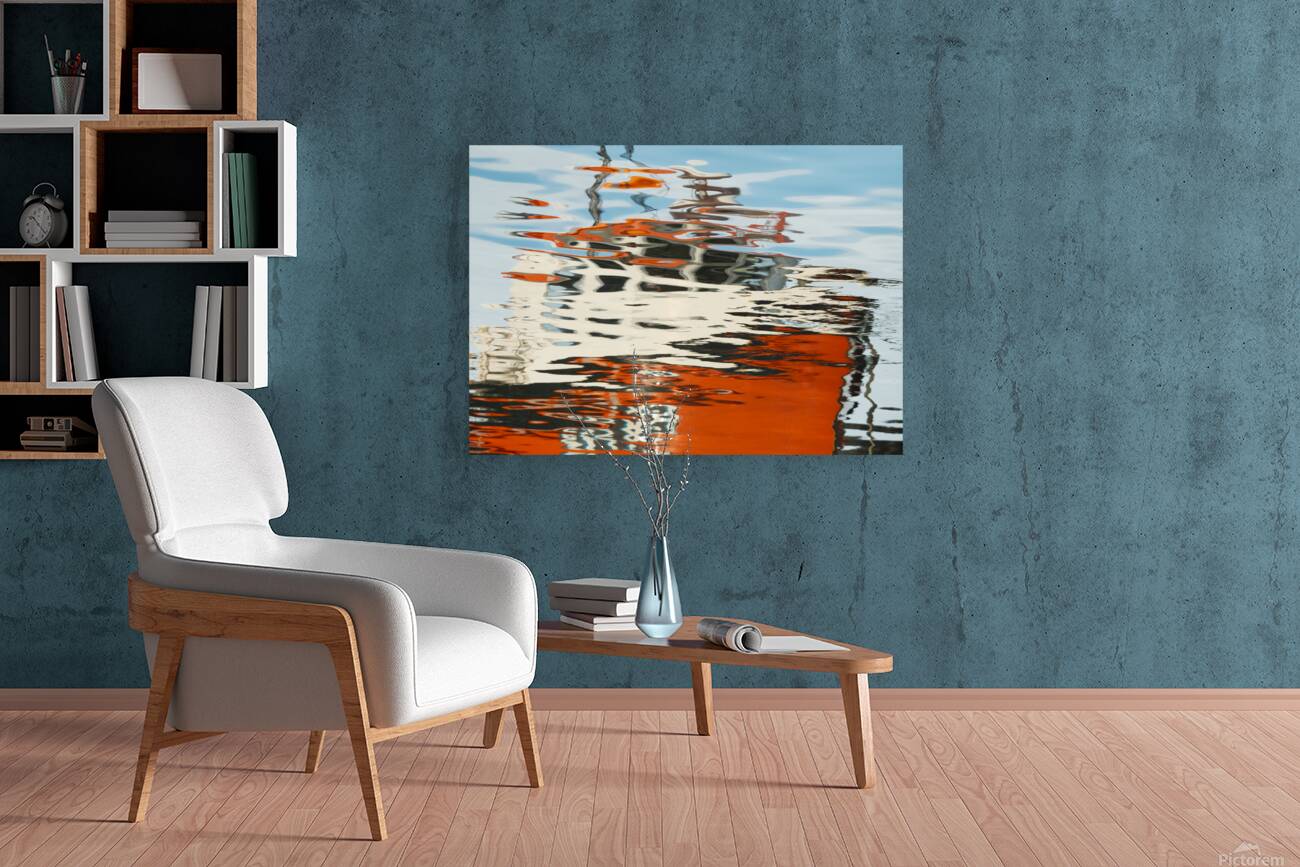 Port Askaig Reflection Reproduction