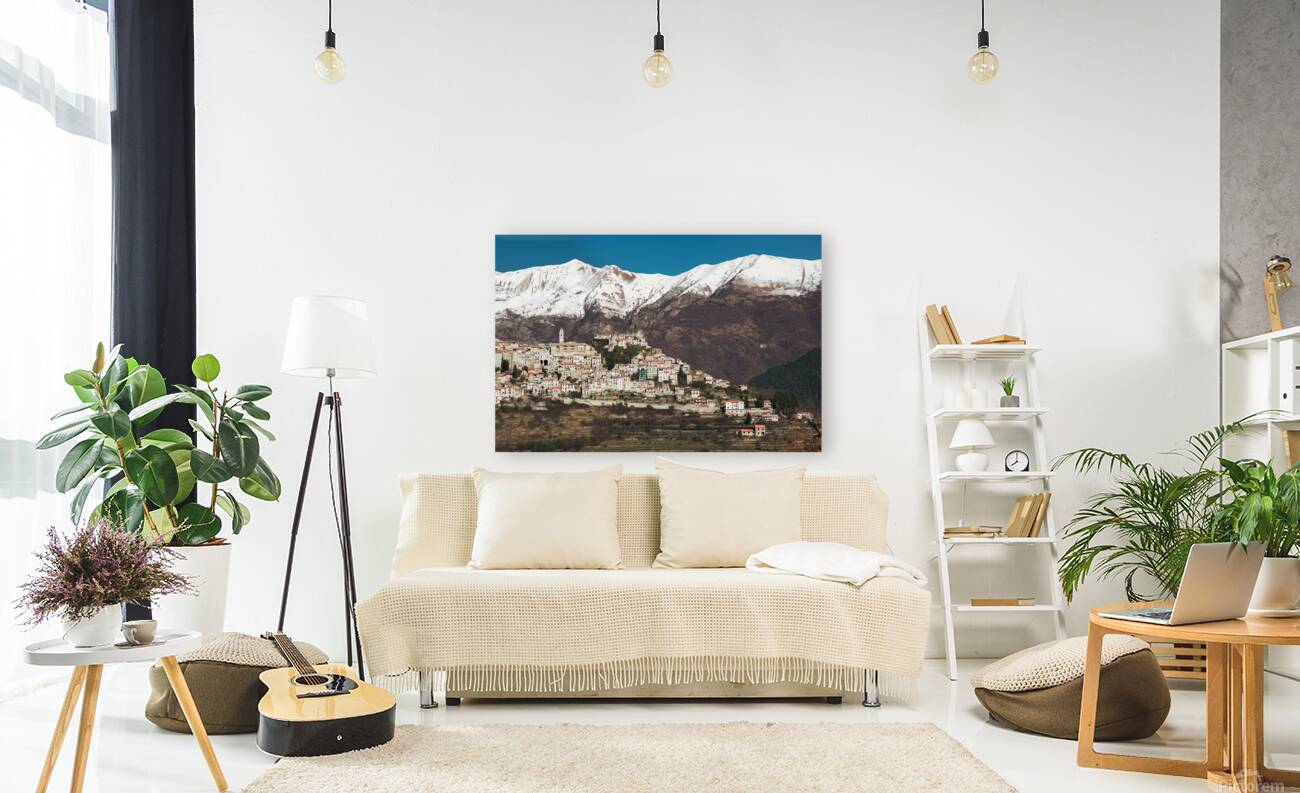 Triora in the Mountains Reproduction