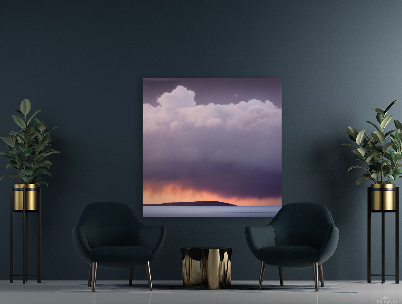 Storm Over Gruinard Bay Reproduction