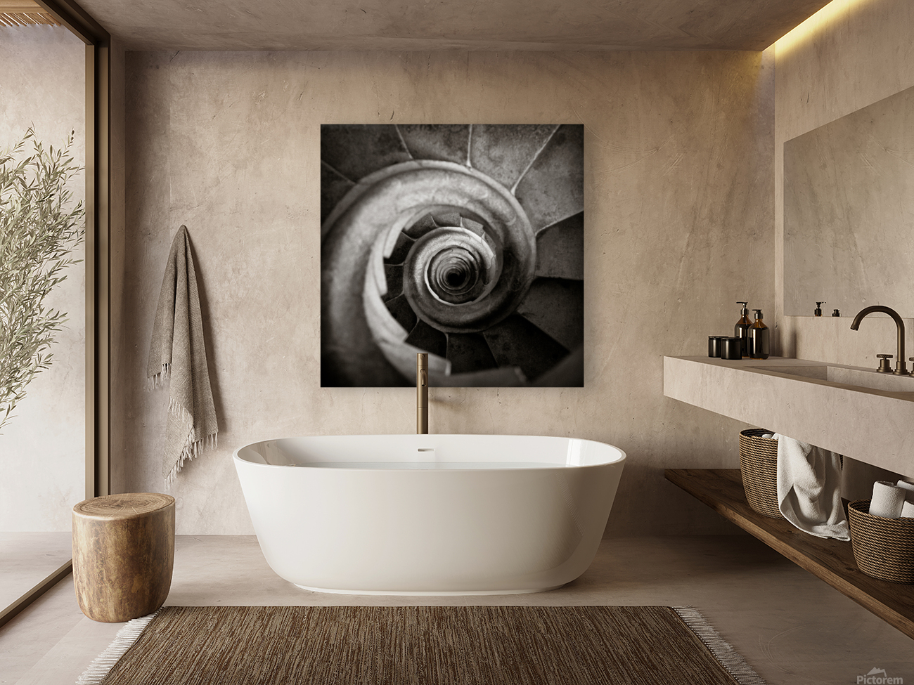 Sagrada Familia Steps Reproduction