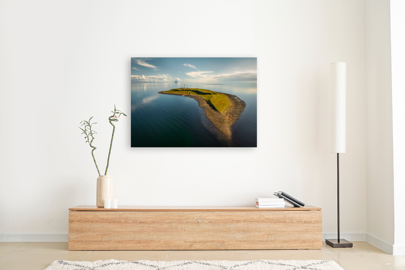 Pladda Island and Lighthouse Reproduction